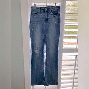 Judy Blue women’s size 9 high rise, slight flare